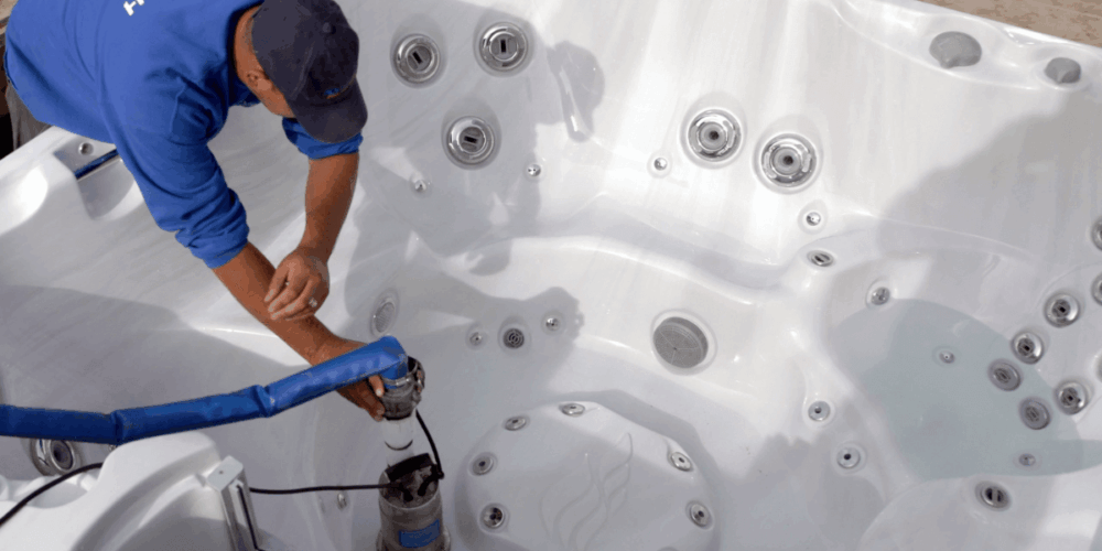 How to Drain a Hot Tub Without a Pump